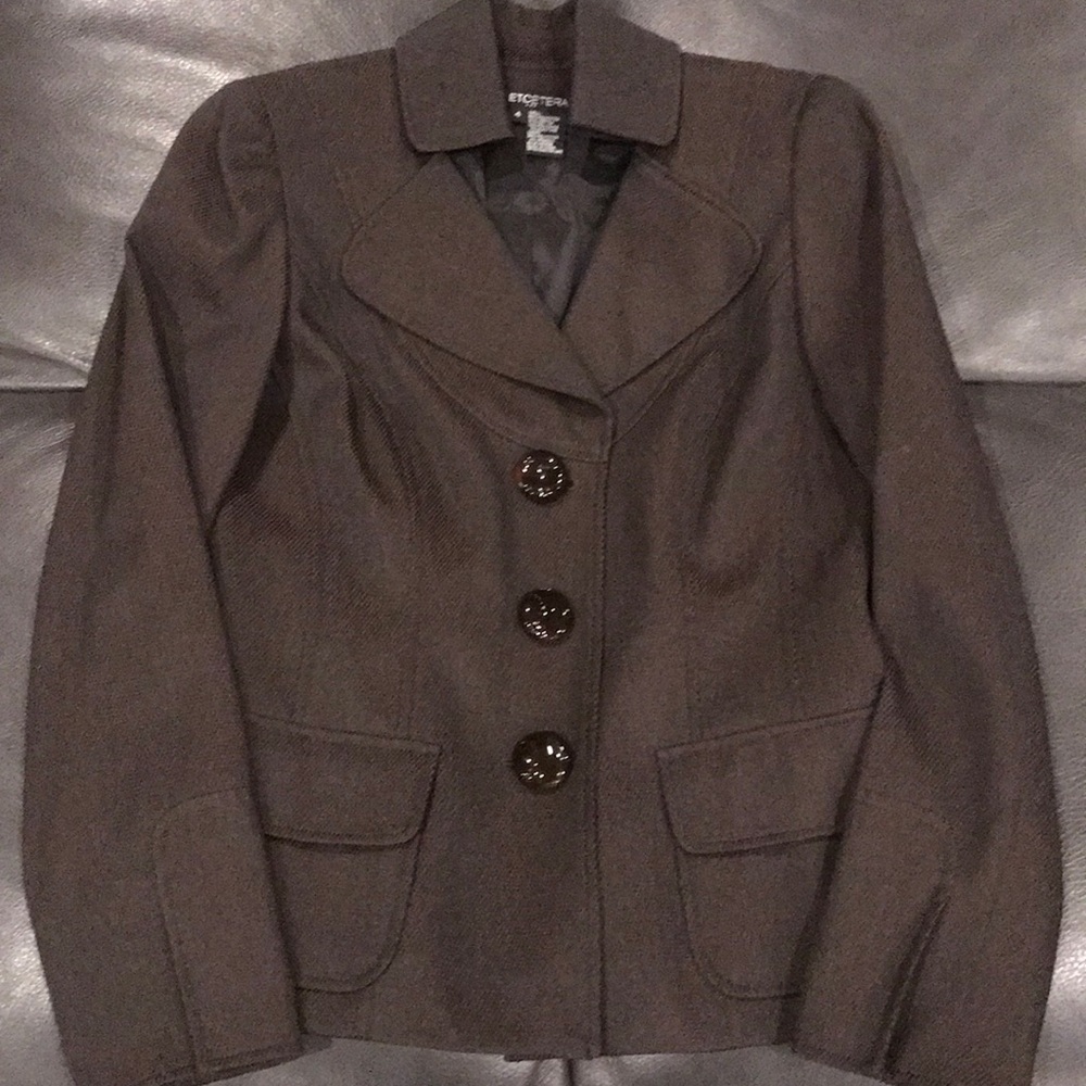 Adorable Chocolate Brown Blazer